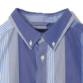 HYANNIS MULTI STRIPE B.D. LS SHIRT