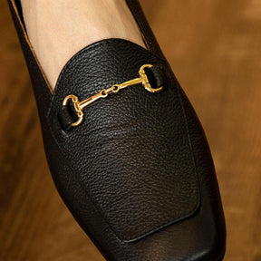 Bit Slip On Shoes(Square Toe)