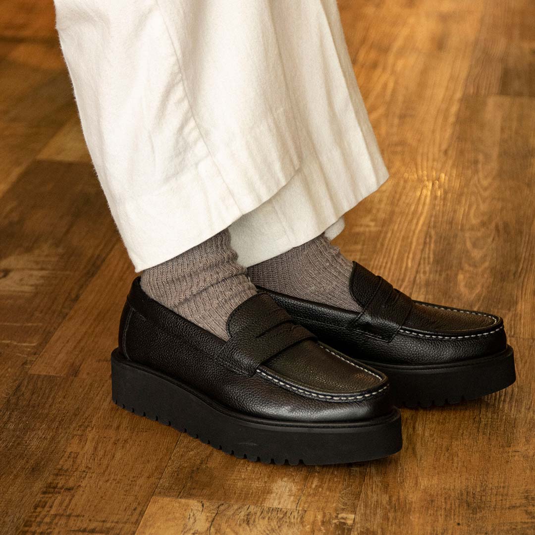 Platform Loafers - CAMINANDO (カミナンド) - shoes (シューズ 
