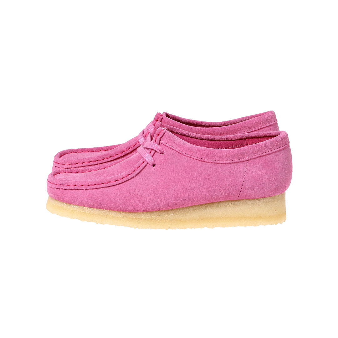 Wallabee. Pink Suede