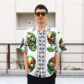 56 TATTOO STUDIO/S/S HAWAIIAN SHIRT