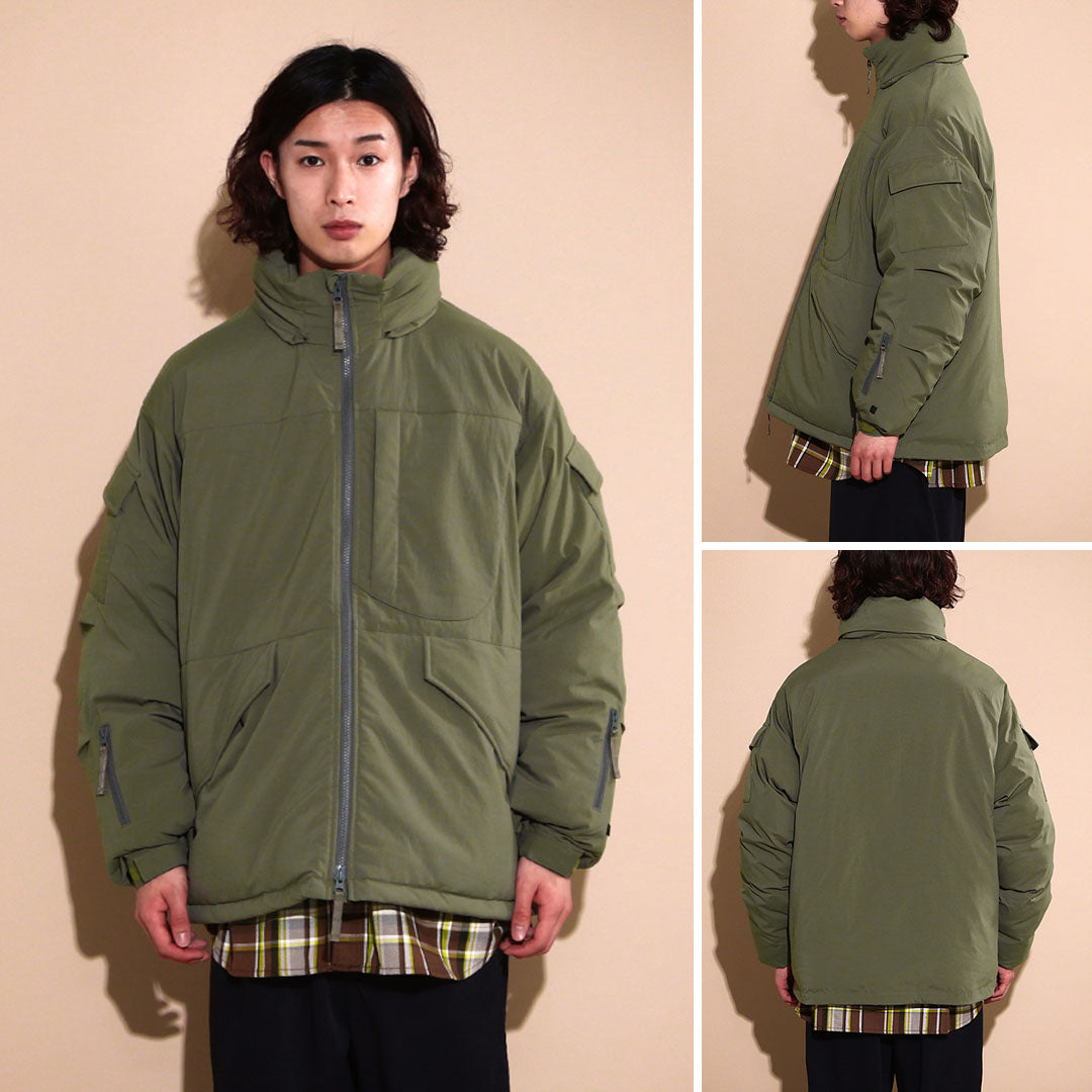 DAIWA PIER39 TECH PADDING MIL JACKET - ダウンジャケット