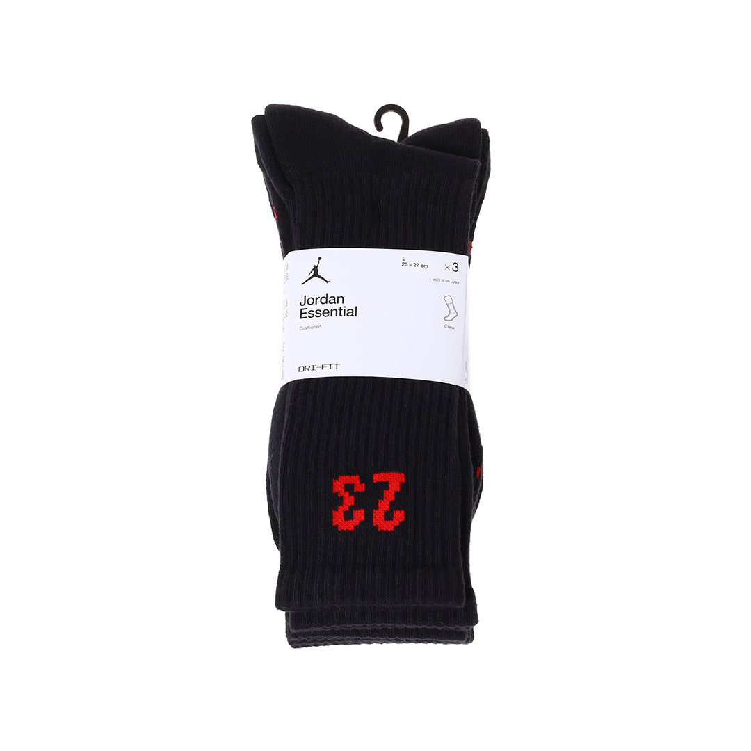 Essential Crew Socks 3Pr