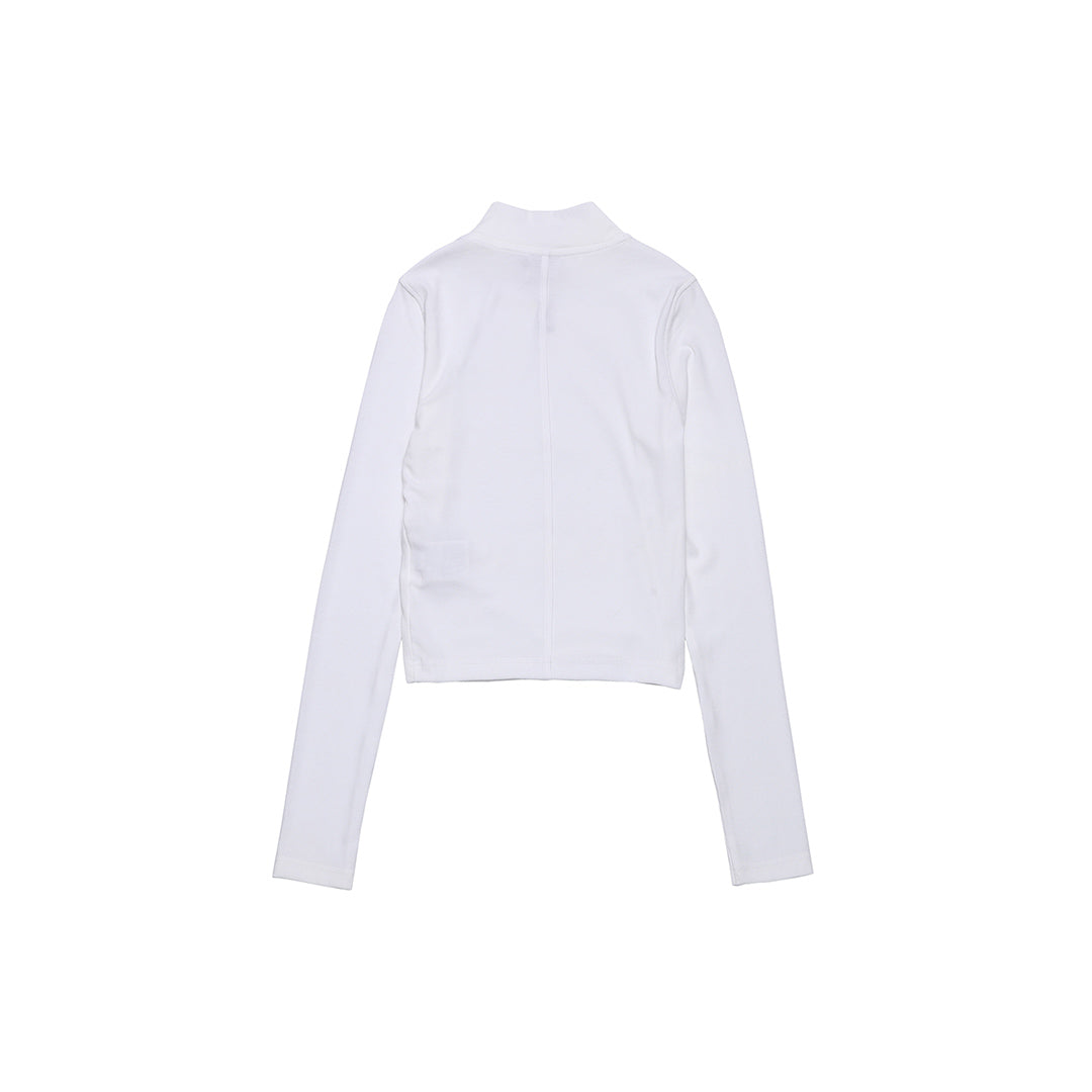 Wmns Nsw Essential Rib L/S Mock Top