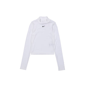 Wmns Nsw Essential Rib L/S Mock Top