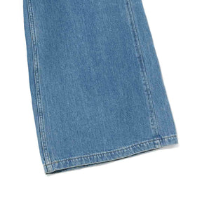 Paneled Denim Pants