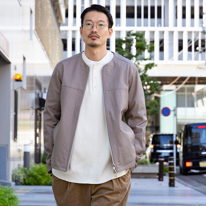 RIDER BLOUSON COW LEATHER - nonnative (ノンネイティブ) - outer