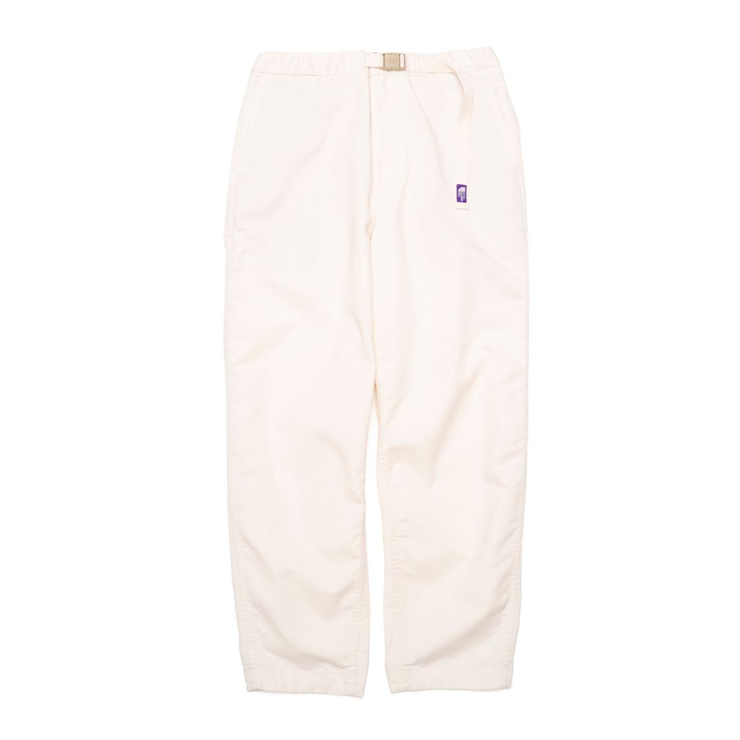 Stretch Twill Wide Tapered Pants - THE NORTH FACE PURPLE
