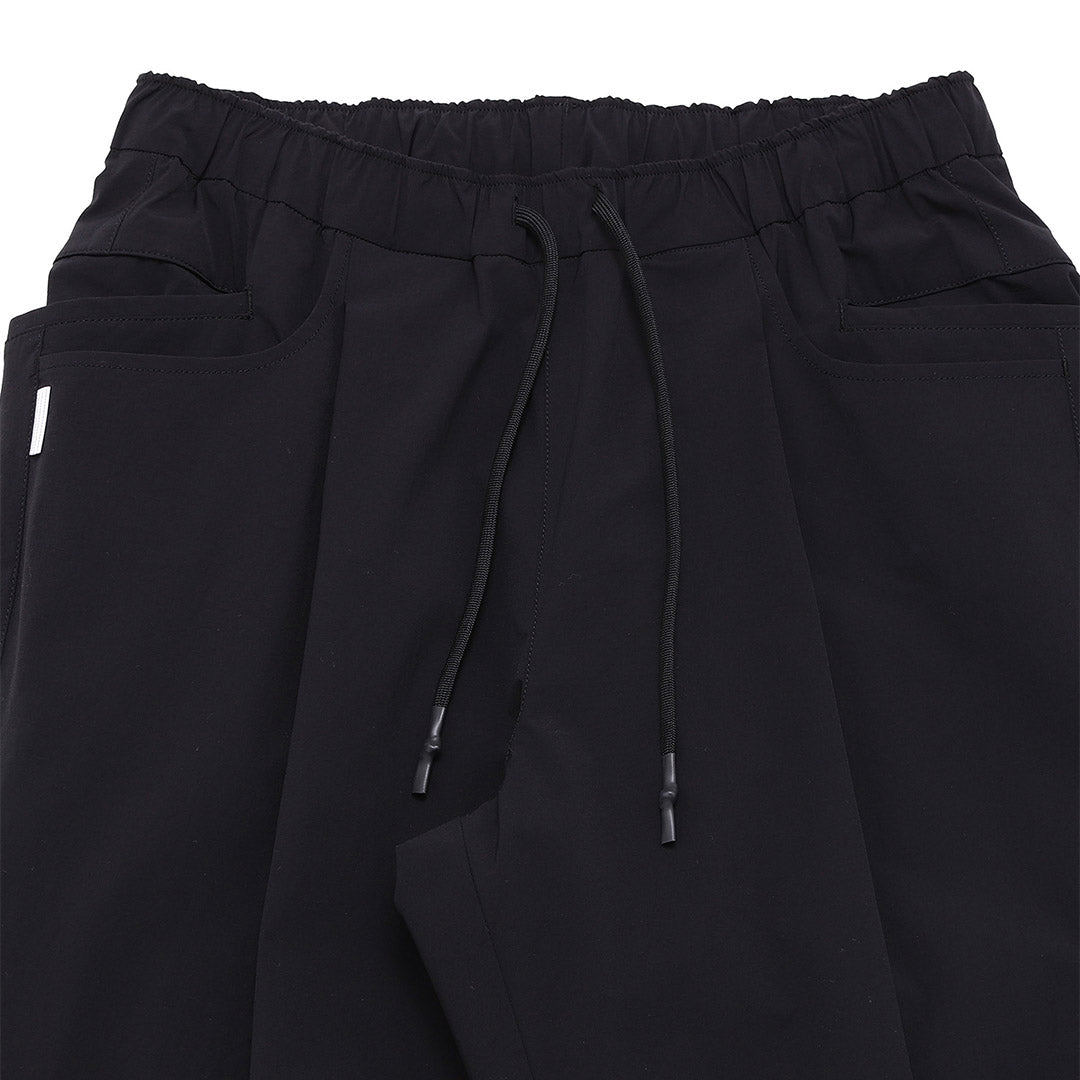 Wide Tapered Easy Pants (Nylon)
