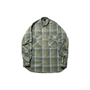 Tech Elbow Patch Work Shirts Flannel