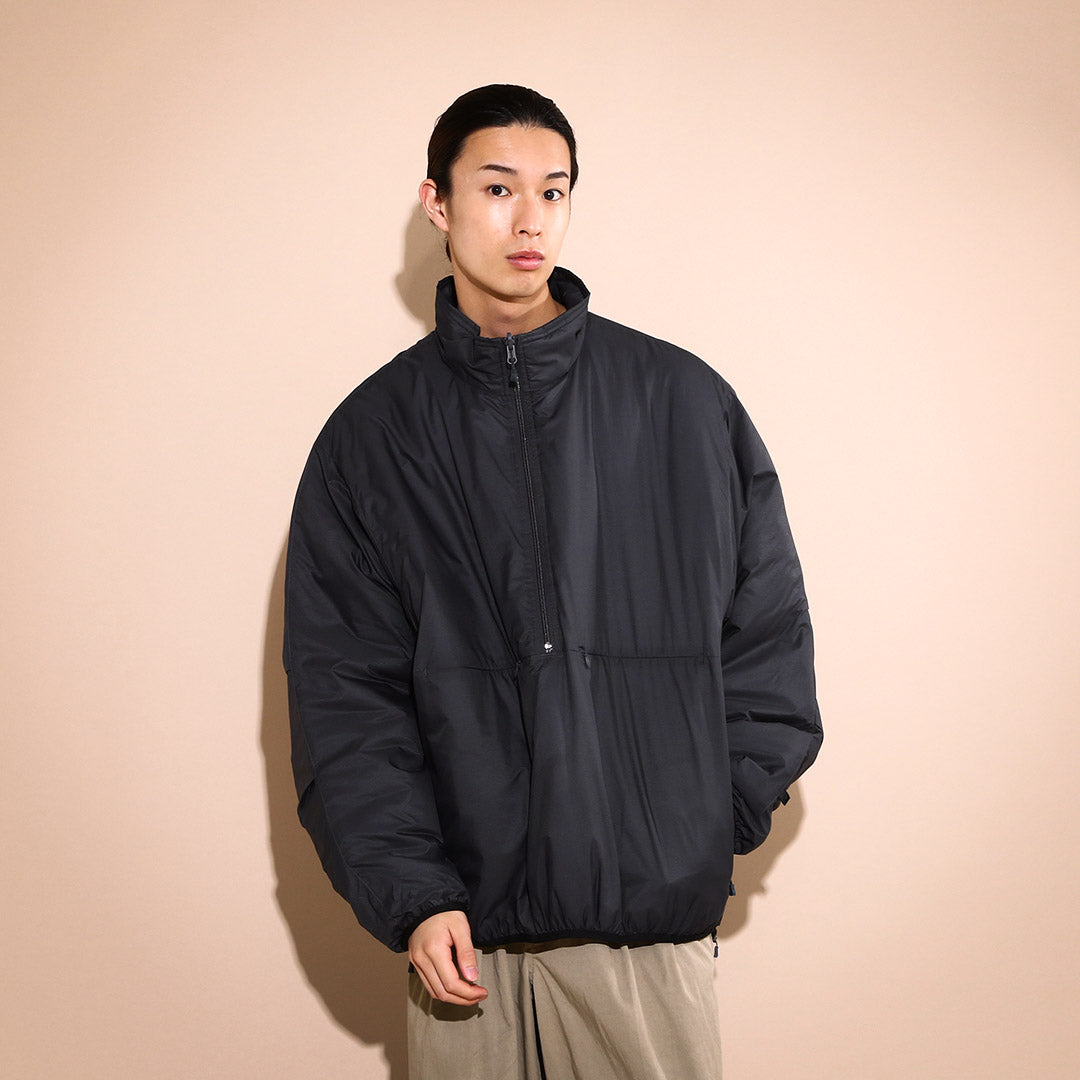 新品】TECH REVERSIBLE PULLOVER PUFF JACKET - ダウンジャケット