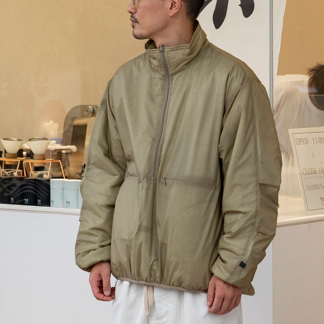 TECH REVERSIBLE PULLOVER PUFF JACKET