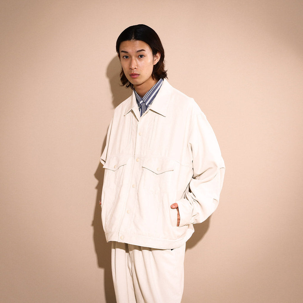 TECH TRUCKER JACKET CORDUROY - DAIWA PIER39 (ダイワピア39) - outer 
