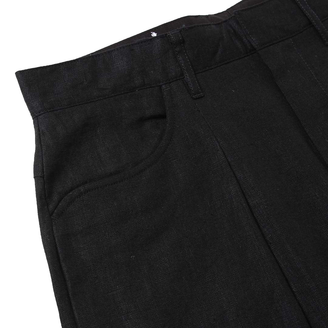 One-tuck Wide Tapered Pants
