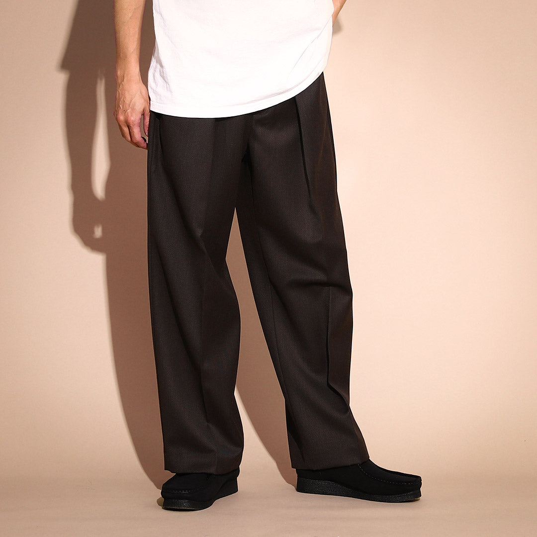 One-tuck Wide Pants - FARAH (ファーラー) - bottom (ボトムス 