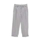Three-Tuck Wide Pants