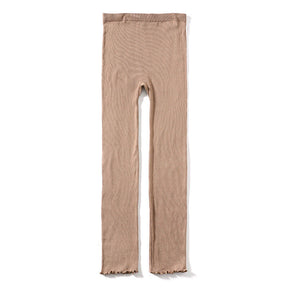 Womens 1P Hanes Undies Rib Frill Leggings