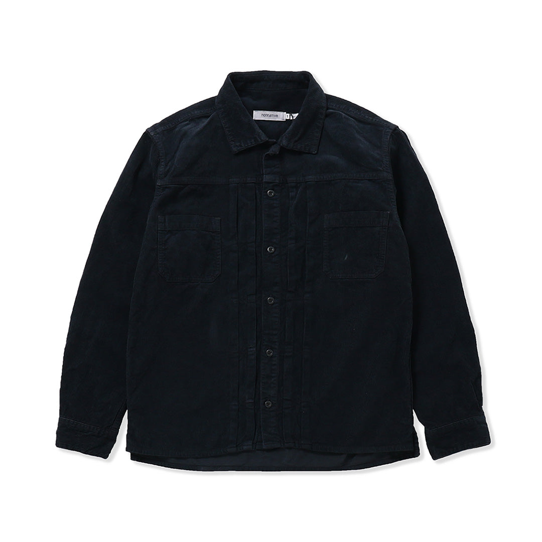 nonnative ノンネイティブ コーデュロイノーカラーシャツジャケット