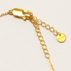 LAPIS-LAZURI STONE CIRCLE NECKLACE