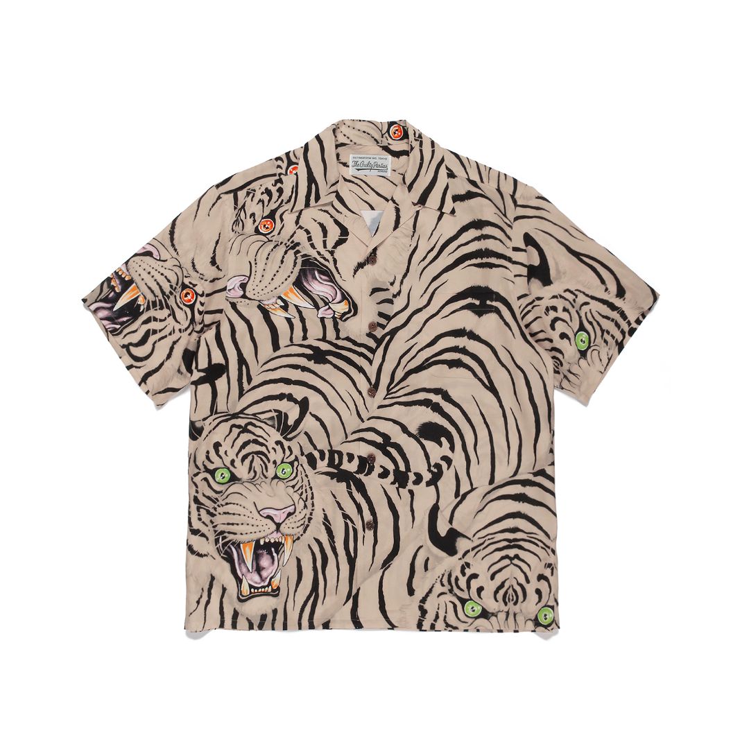 TIM LEHI/S/S HAWAIIAN SHIRT(TYPE-2)