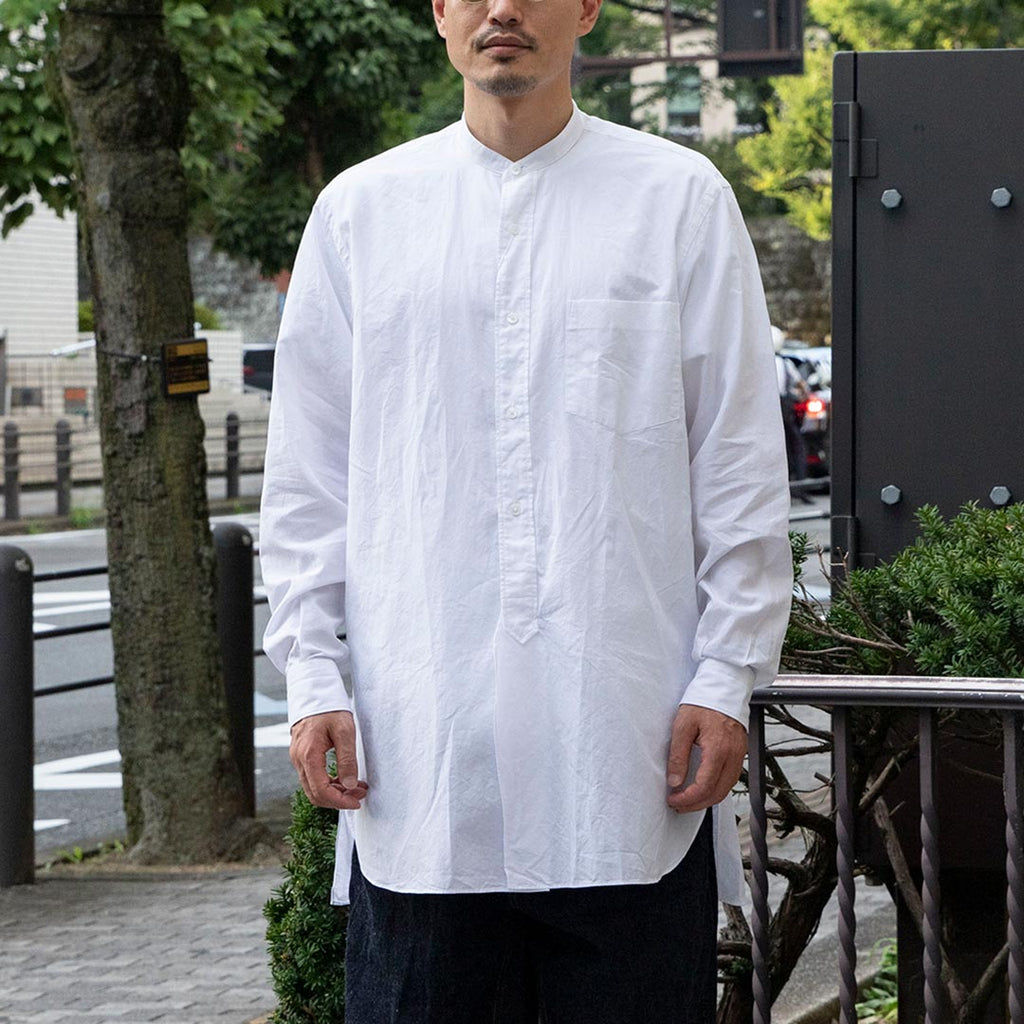 バンドカラーシャツ - COMOLI (コモリ) - tops (トップス) | FIGURE 